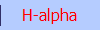 H-alpha
